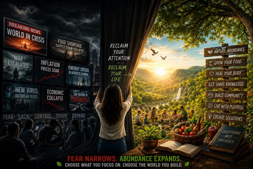 Scarcity Illusion: How Fear Media Hides Abundance